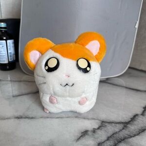 Hasbro Orange and White Hamtaro Plush